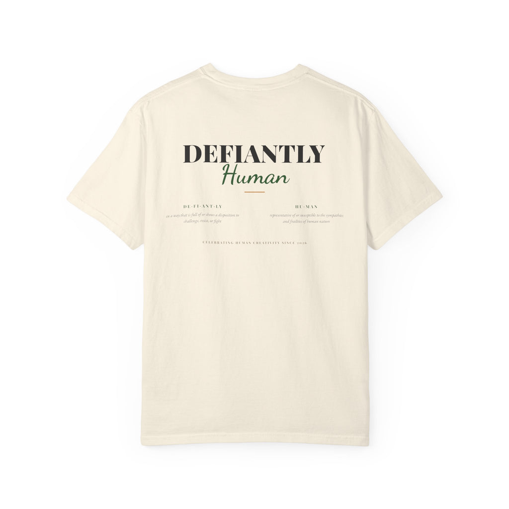 Defiantly Human Brand Identity T-shirt