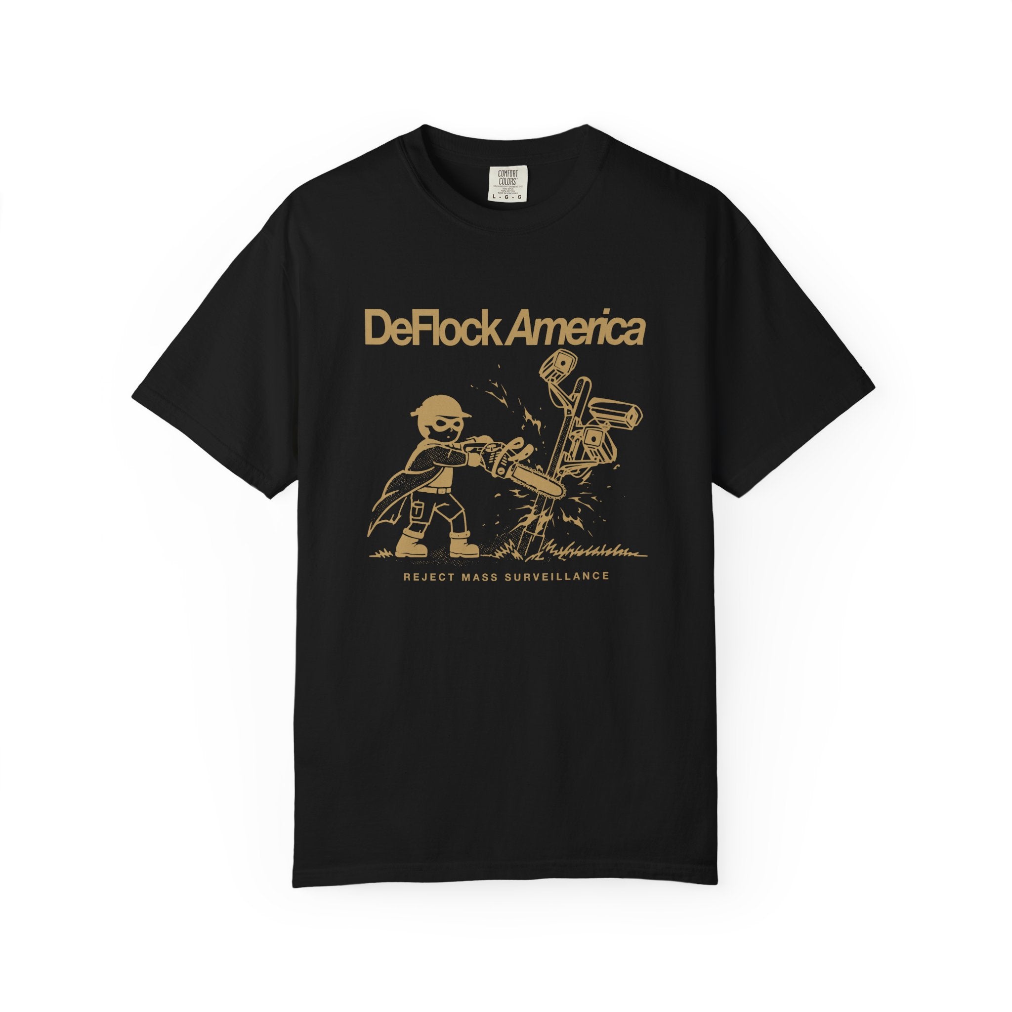 "DeFlock America" T-Shirt (Front Only)