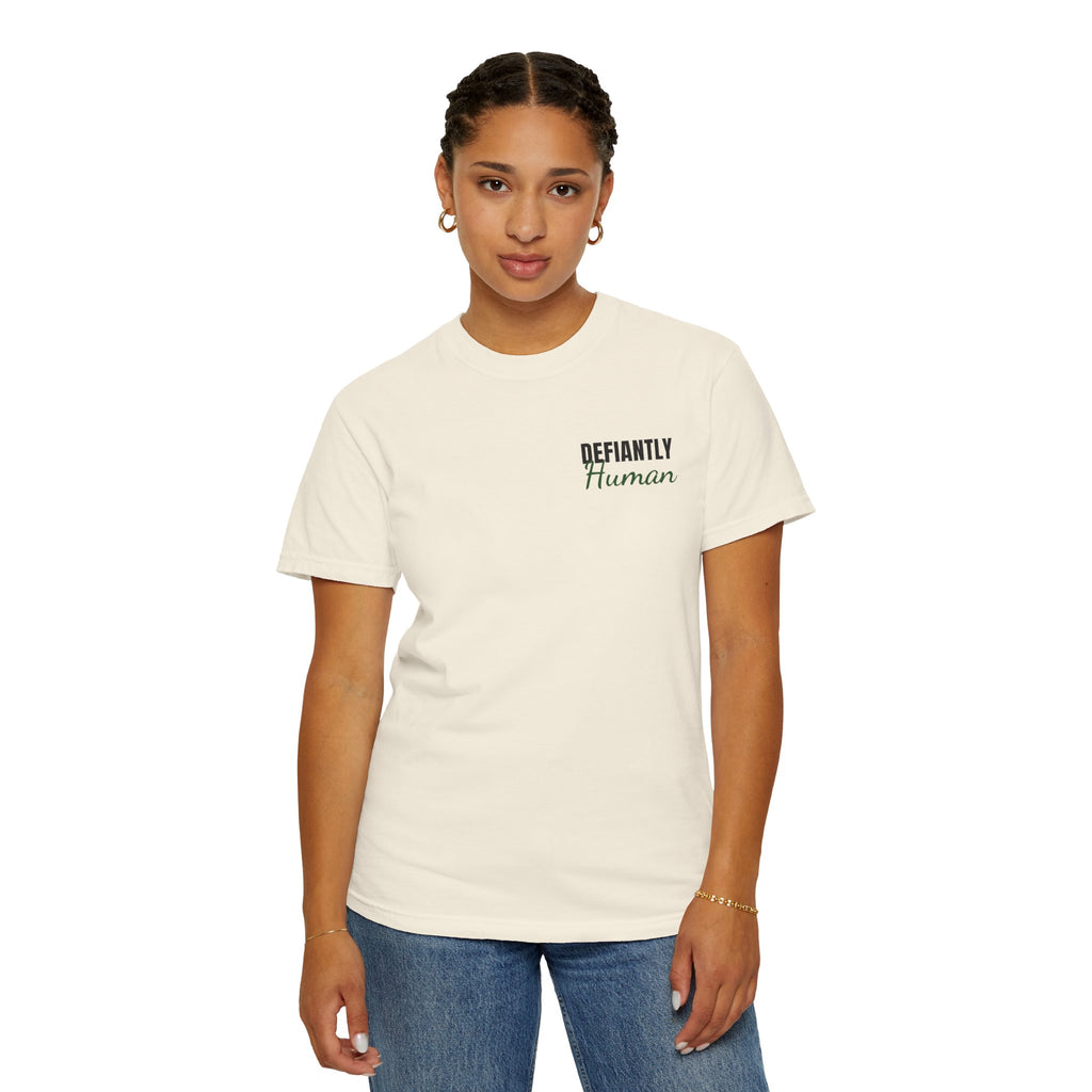 Defiantly Human Brand Identity T-shirt