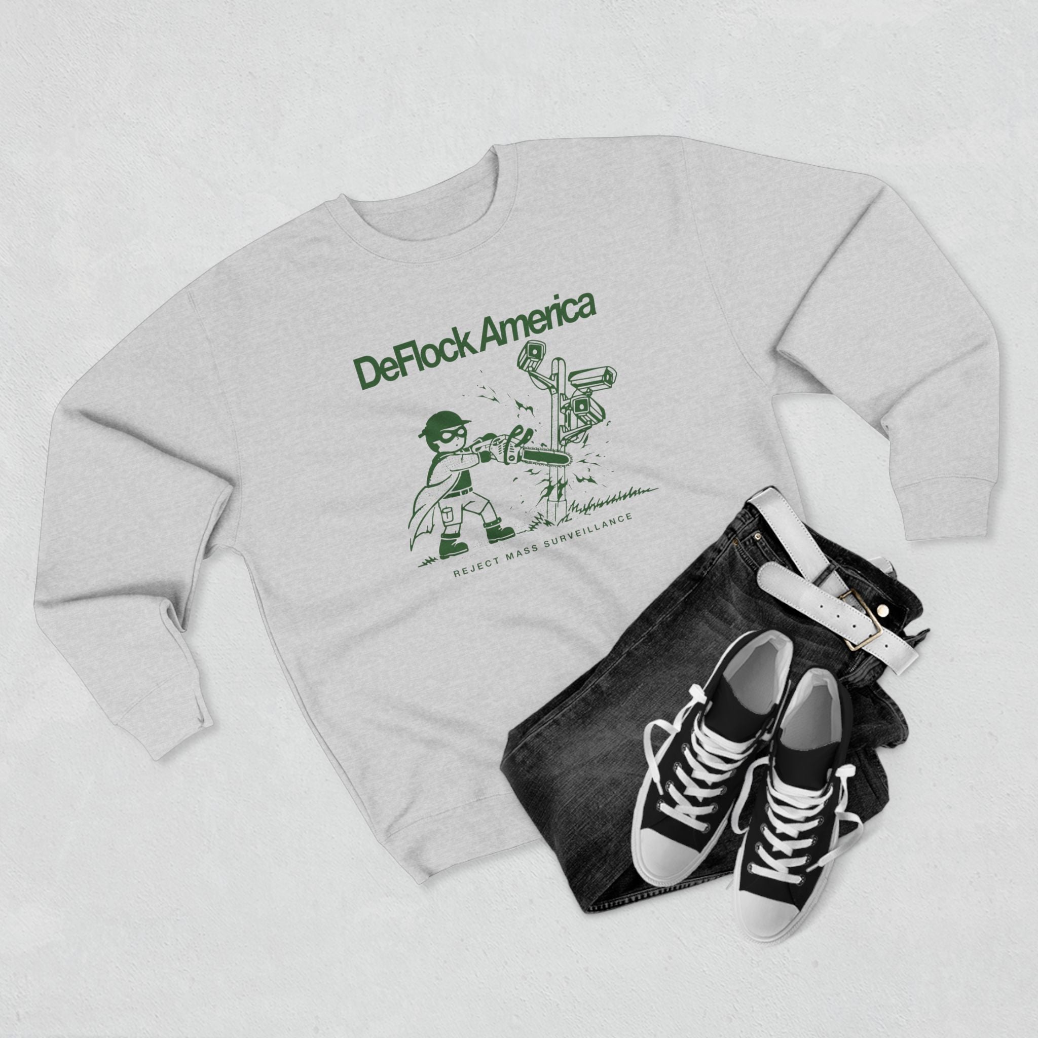 "DeFlock America" Sweatshirt (Unisex)