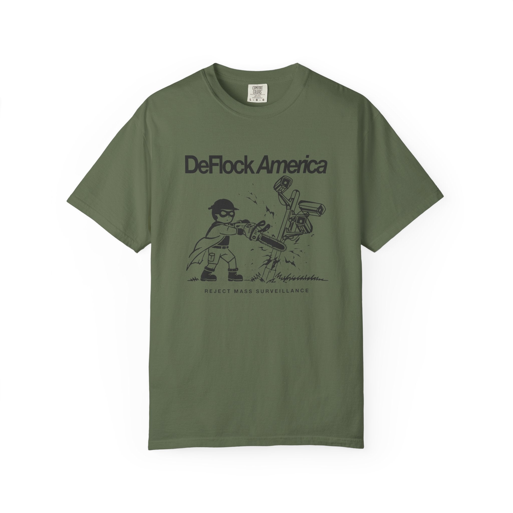 "DeFlock America" T-Shirt (Front Only)