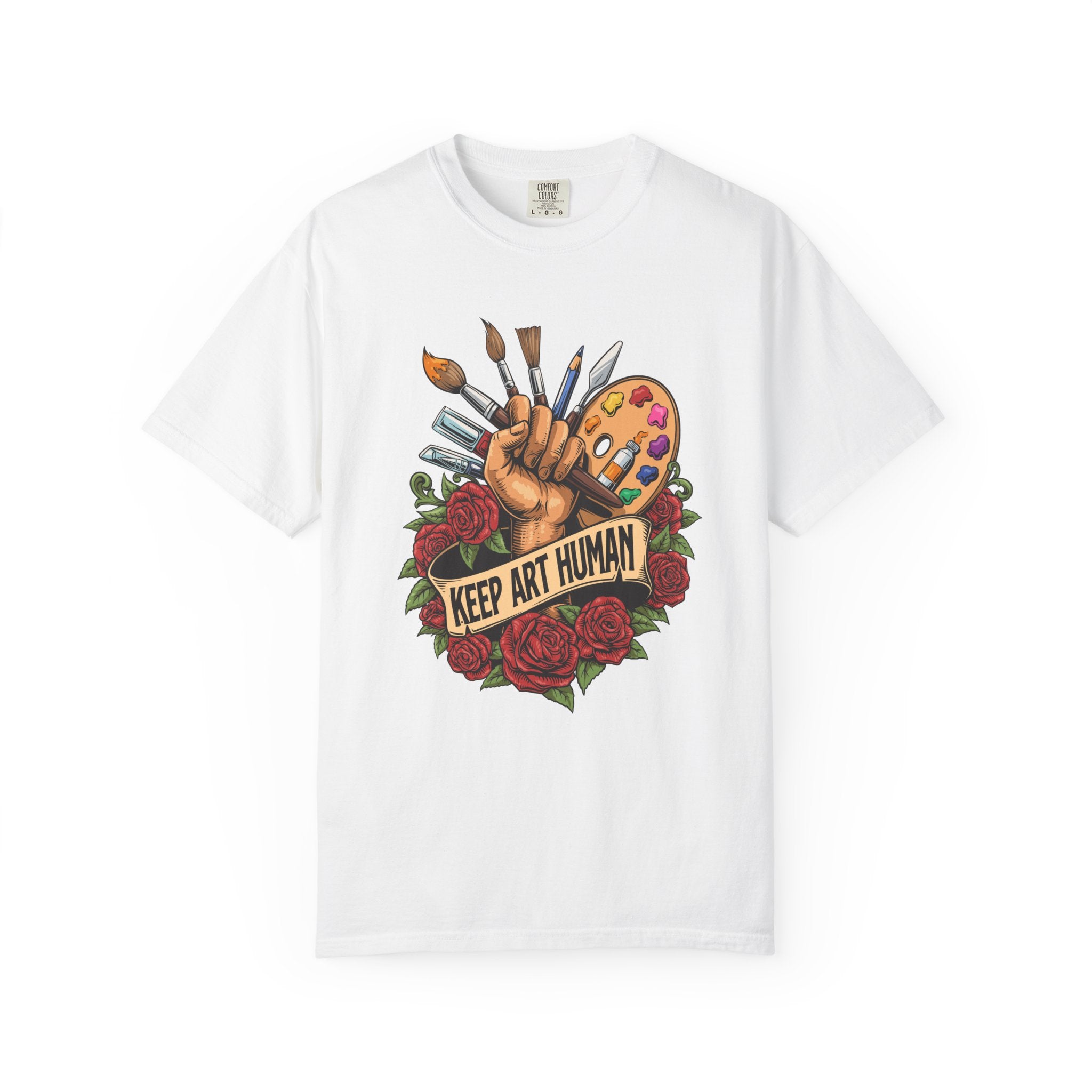 Keep Art Human T-Shirt (Front Only)