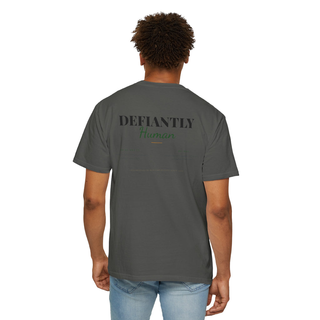 Defiantly Human Brand Identity T-shirt