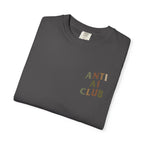 Anti Artificial Intelligence Club - T-Shirt (Front and Back)