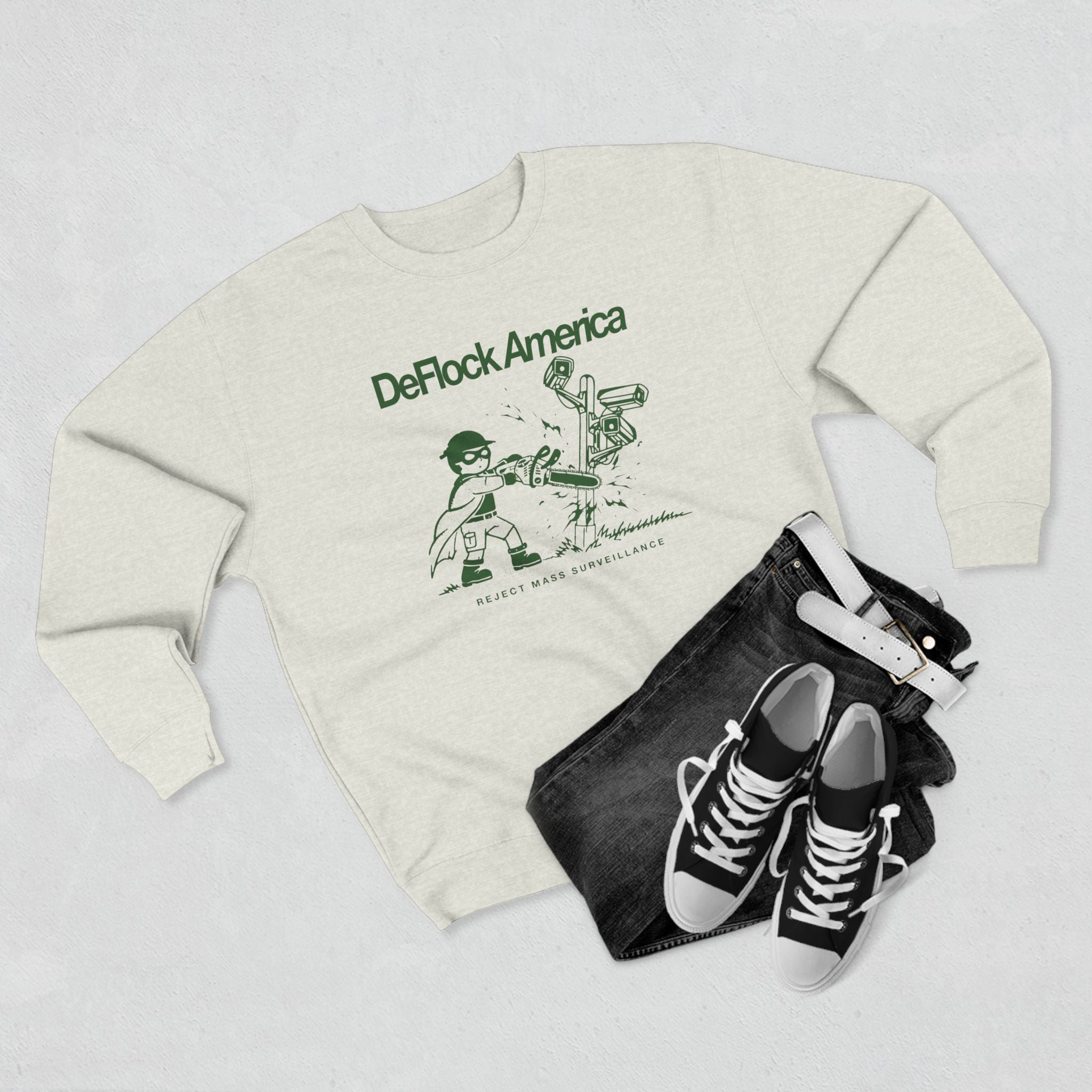 "DeFlock America" Sweatshirt (Unisex)