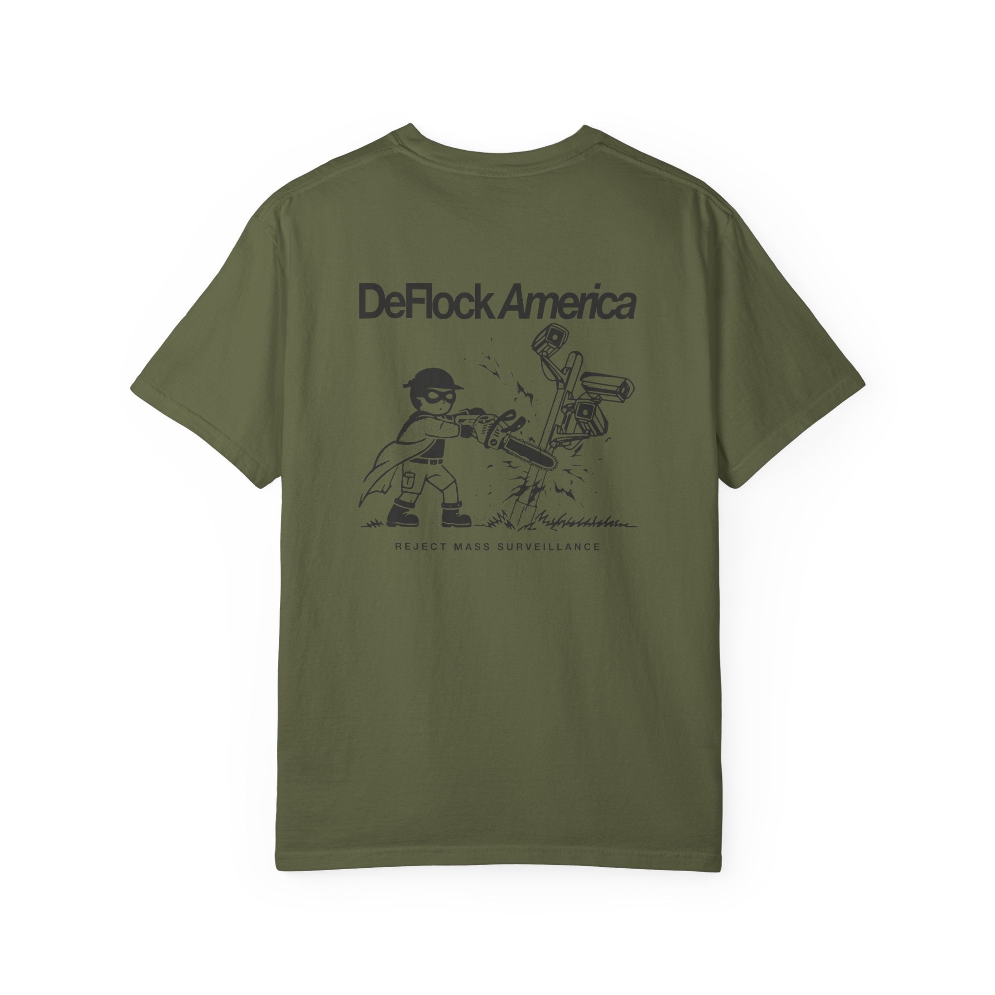 "DeFlock America" T-Shirt (Front & Back)