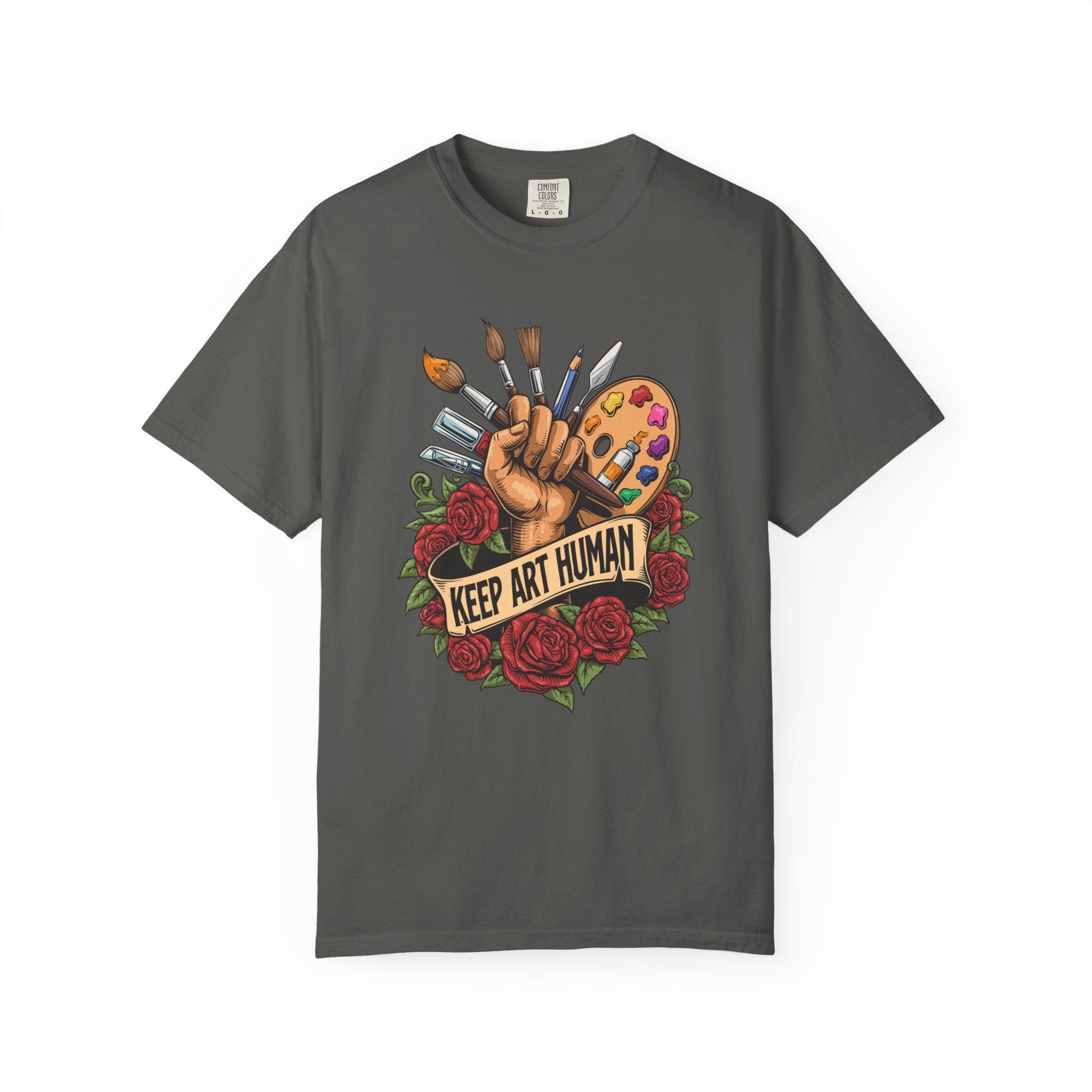 Keep Art Human T-Shirt (Front Only)