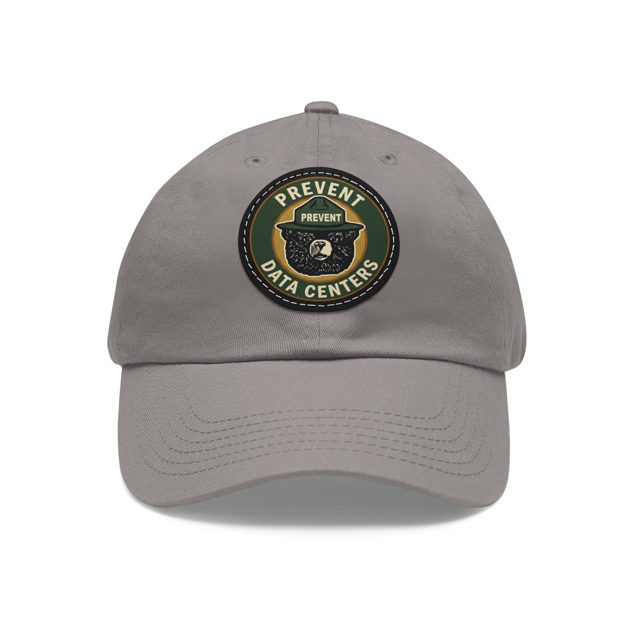 Prevent Data Centers Leather Patch Dad Hat