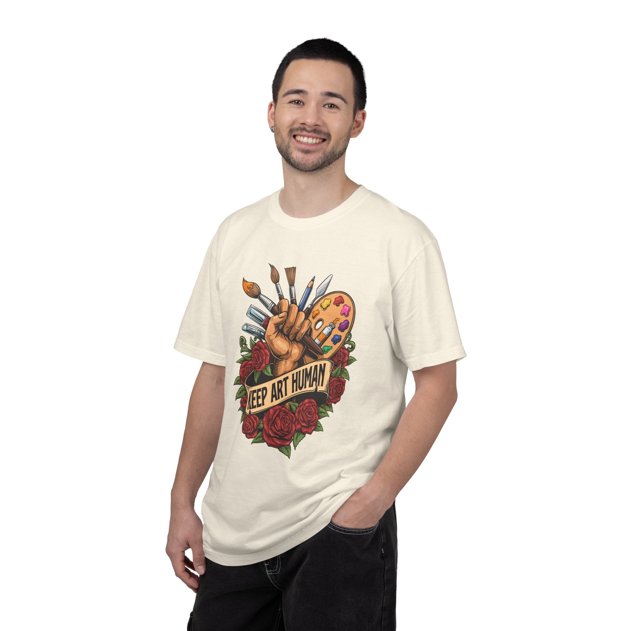 Keep Art Human T-Shirt (Front Only)
