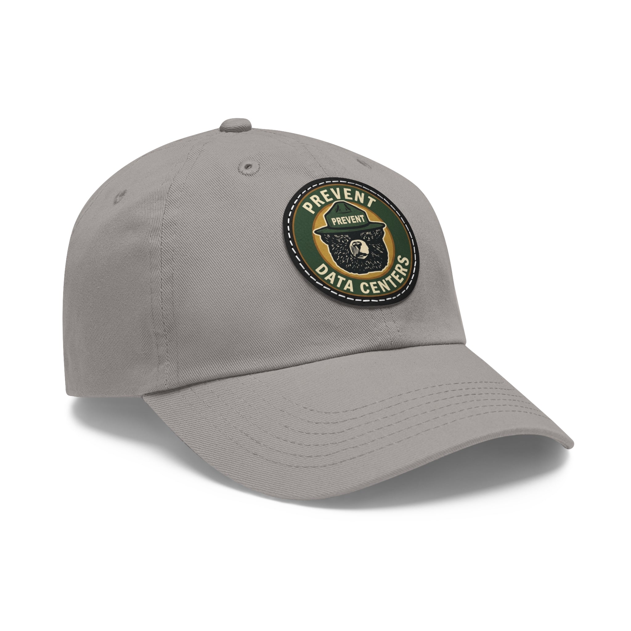 Prevent Data Centers Leather Patch Dad Hat