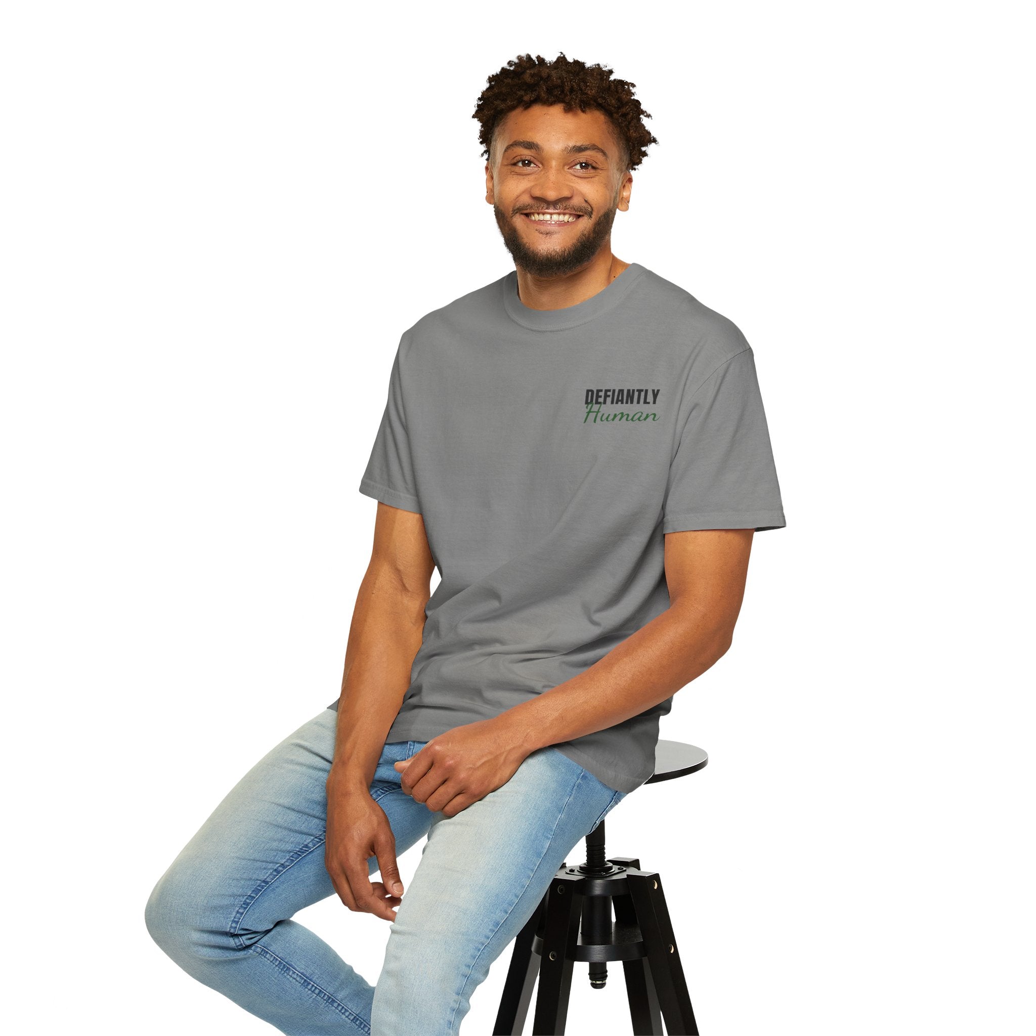 Defiantly Human Brand Identity T-shirt
