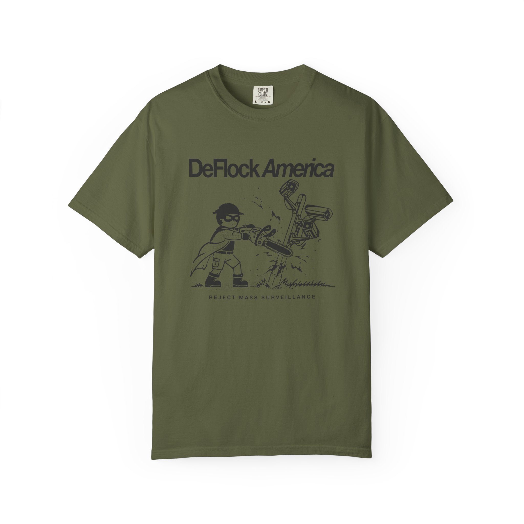 "DeFlock America" T-Shirt (Front Only)