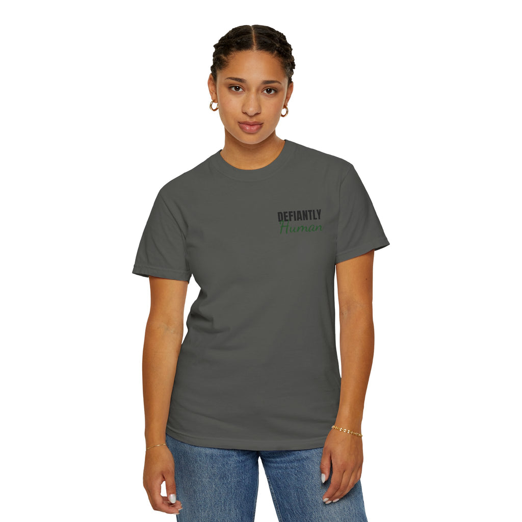 Defiantly Human Brand Identity T-shirt