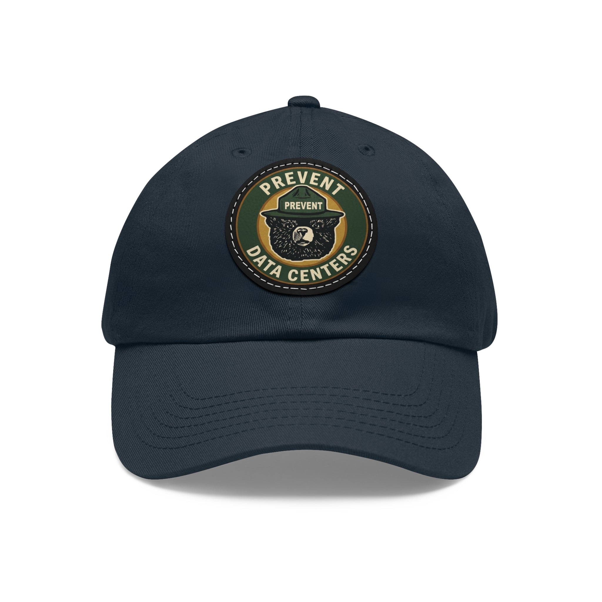 Prevent Data Centers Leather Patch Dad Hat
