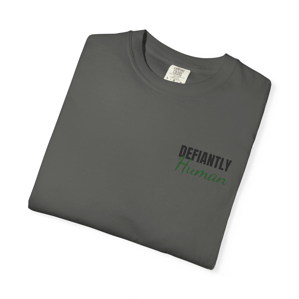 Defiantly Human Brand Identity T-shirt