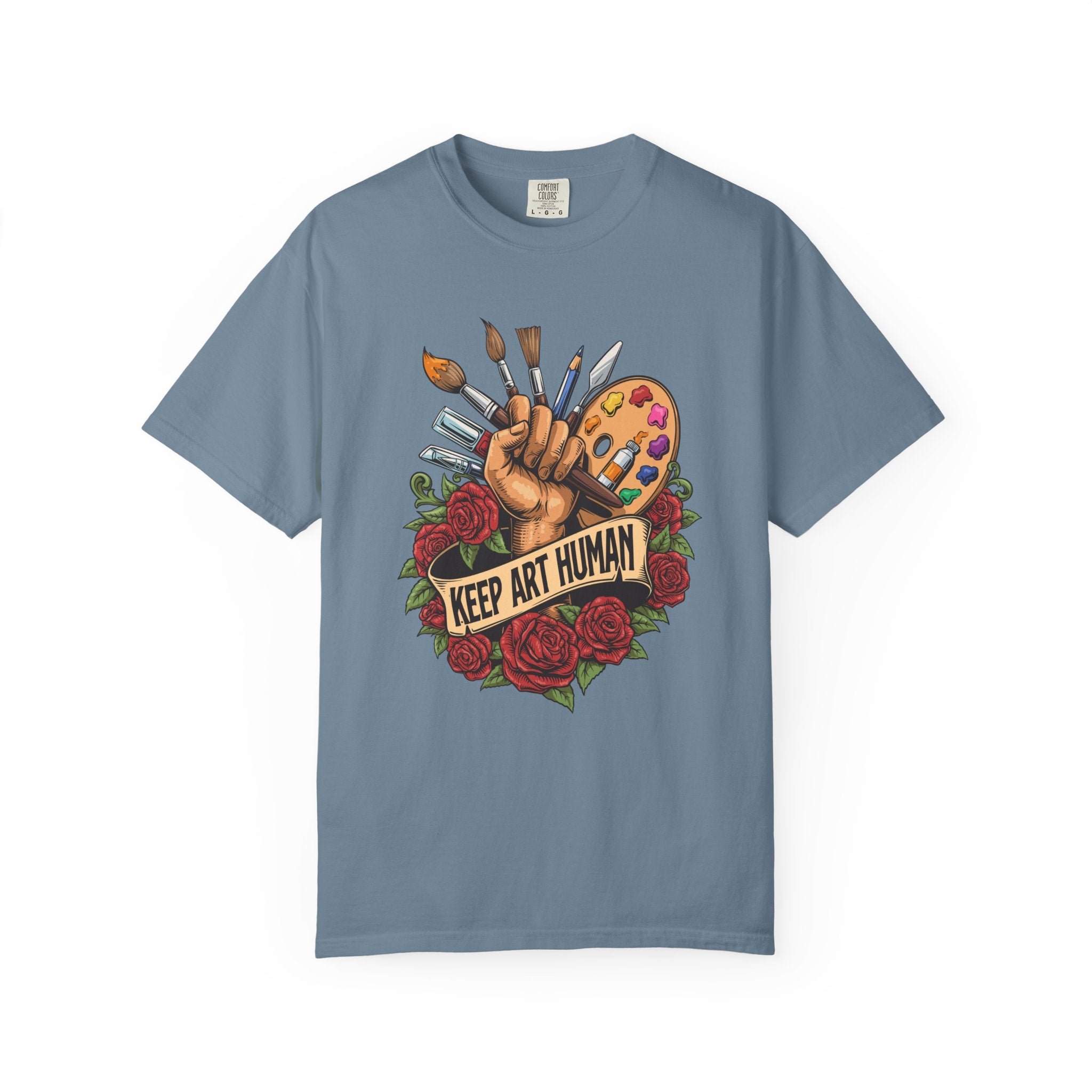 Keep Art Human T-Shirt (Front Only)