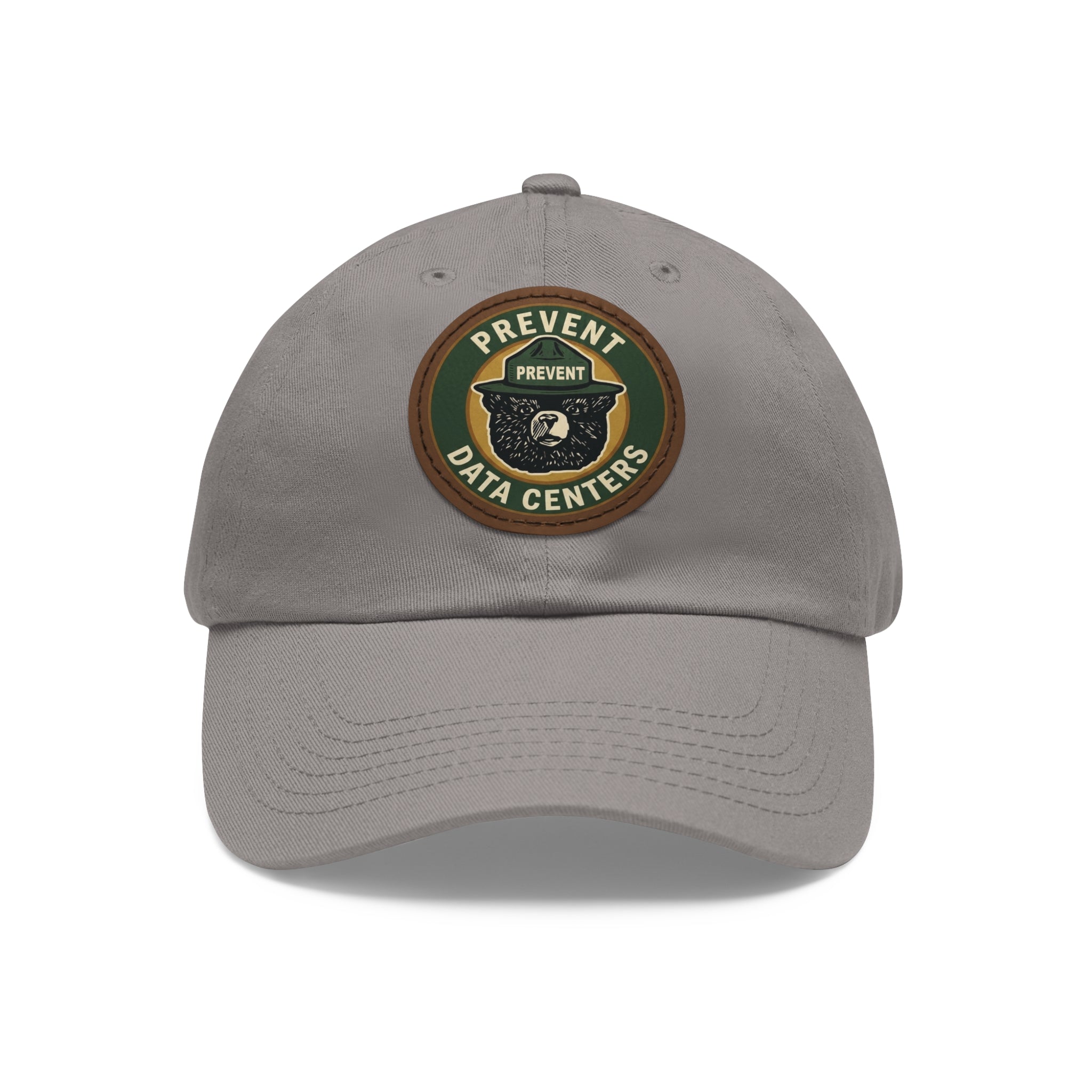 Prevent Data Centers Leather Patch Dad Hat