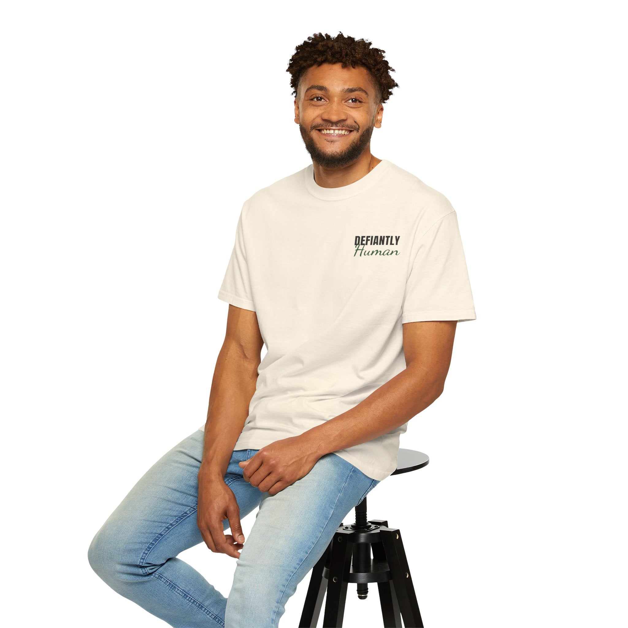 Defiantly Human Brand Identity T-shirt