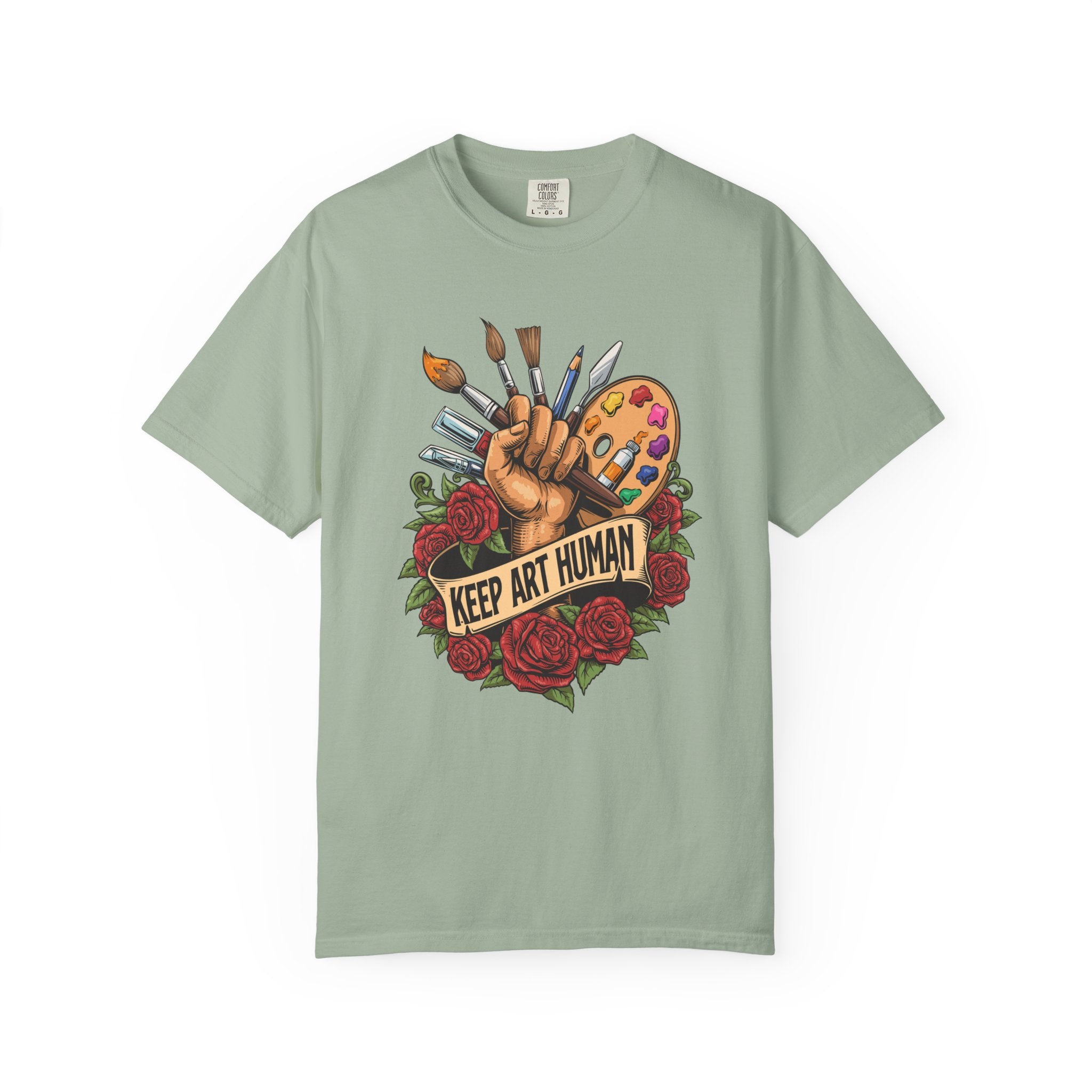 Keep Art Human T-Shirt (Front Only)
