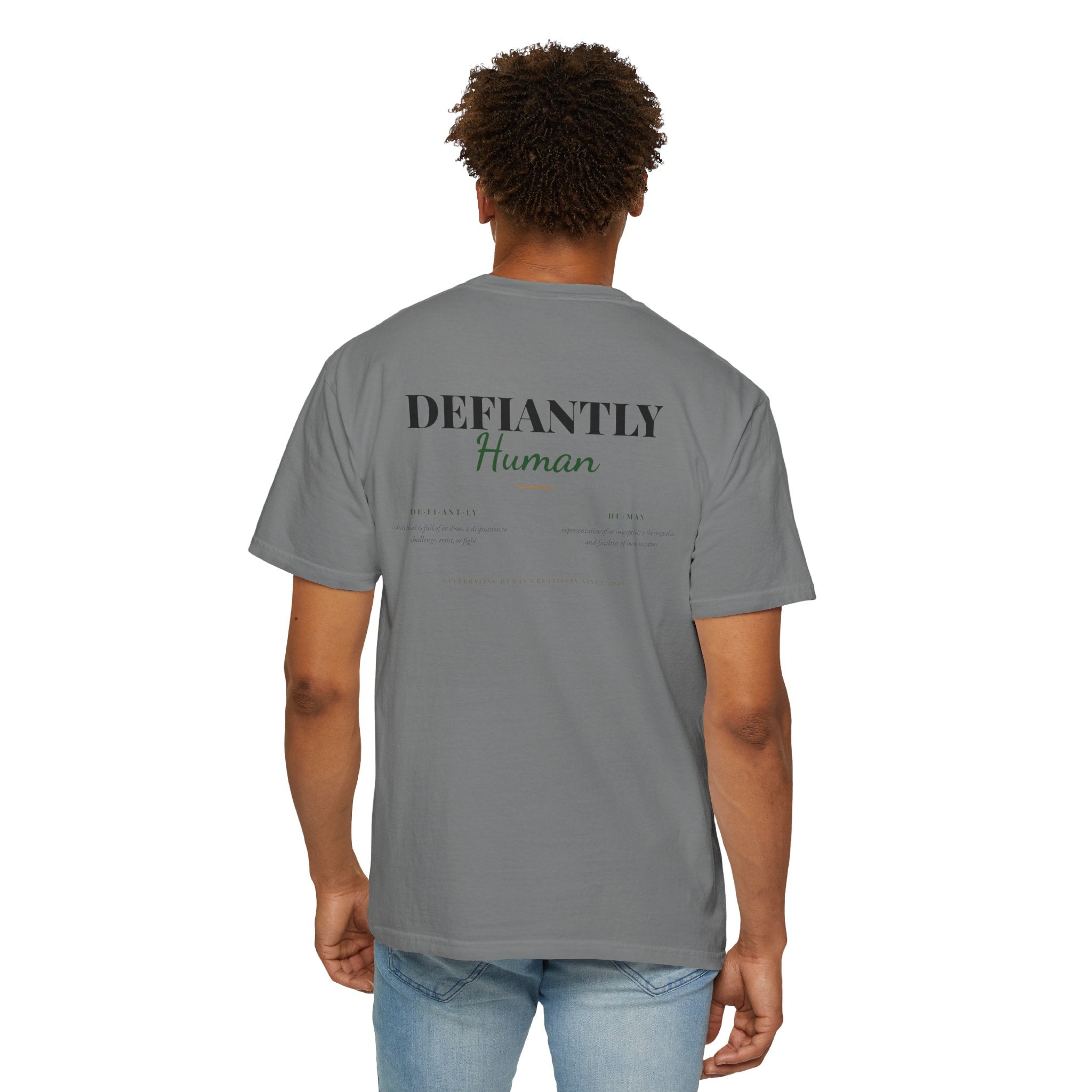 Defiantly Human Brand Identity T-shirt