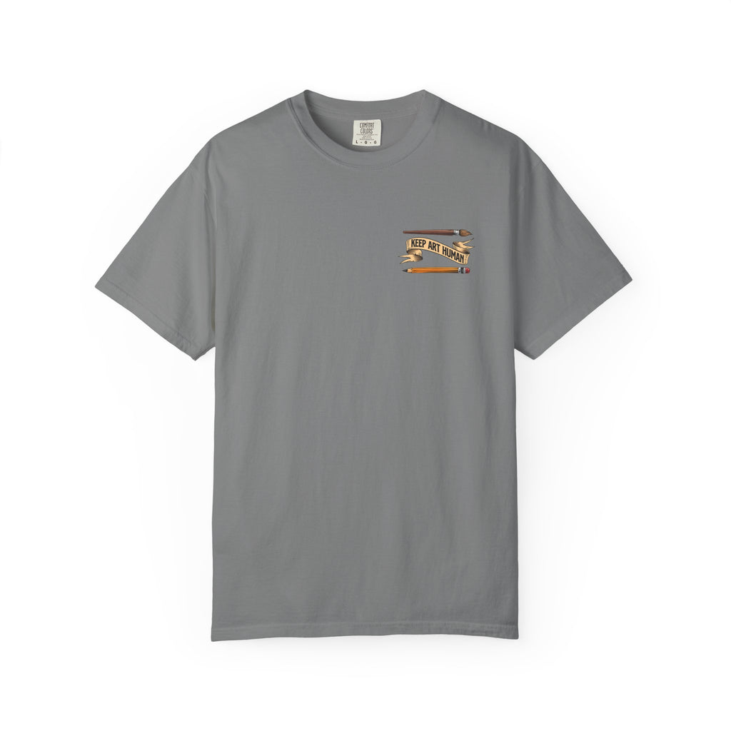 Keep Art Human T-Shirt (Front and Back)