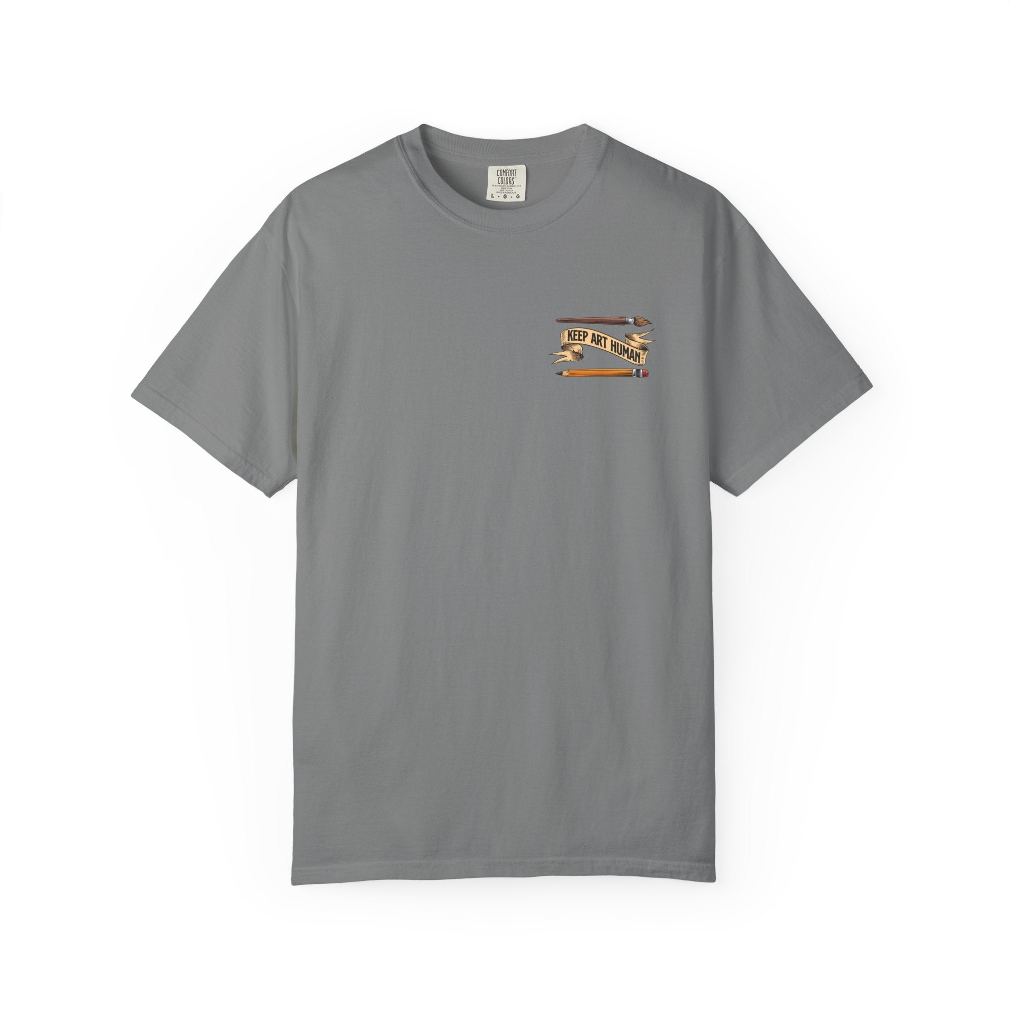 Keep Art Human T-Shirt (Front and Back)