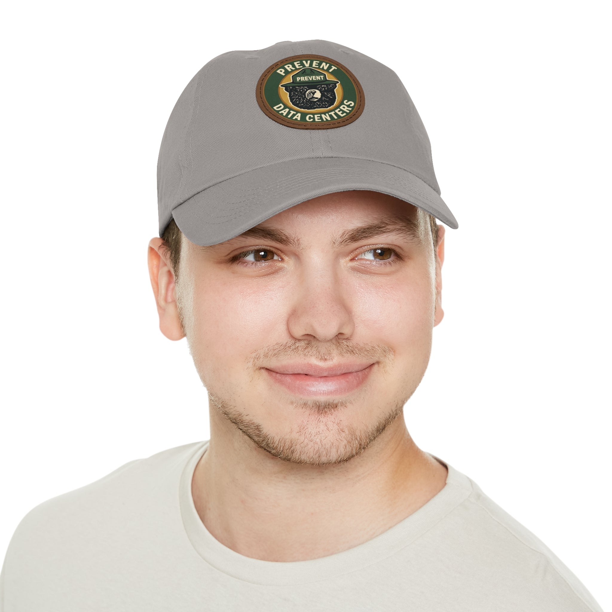 Prevent Data Centers Leather Patch Dad Hat