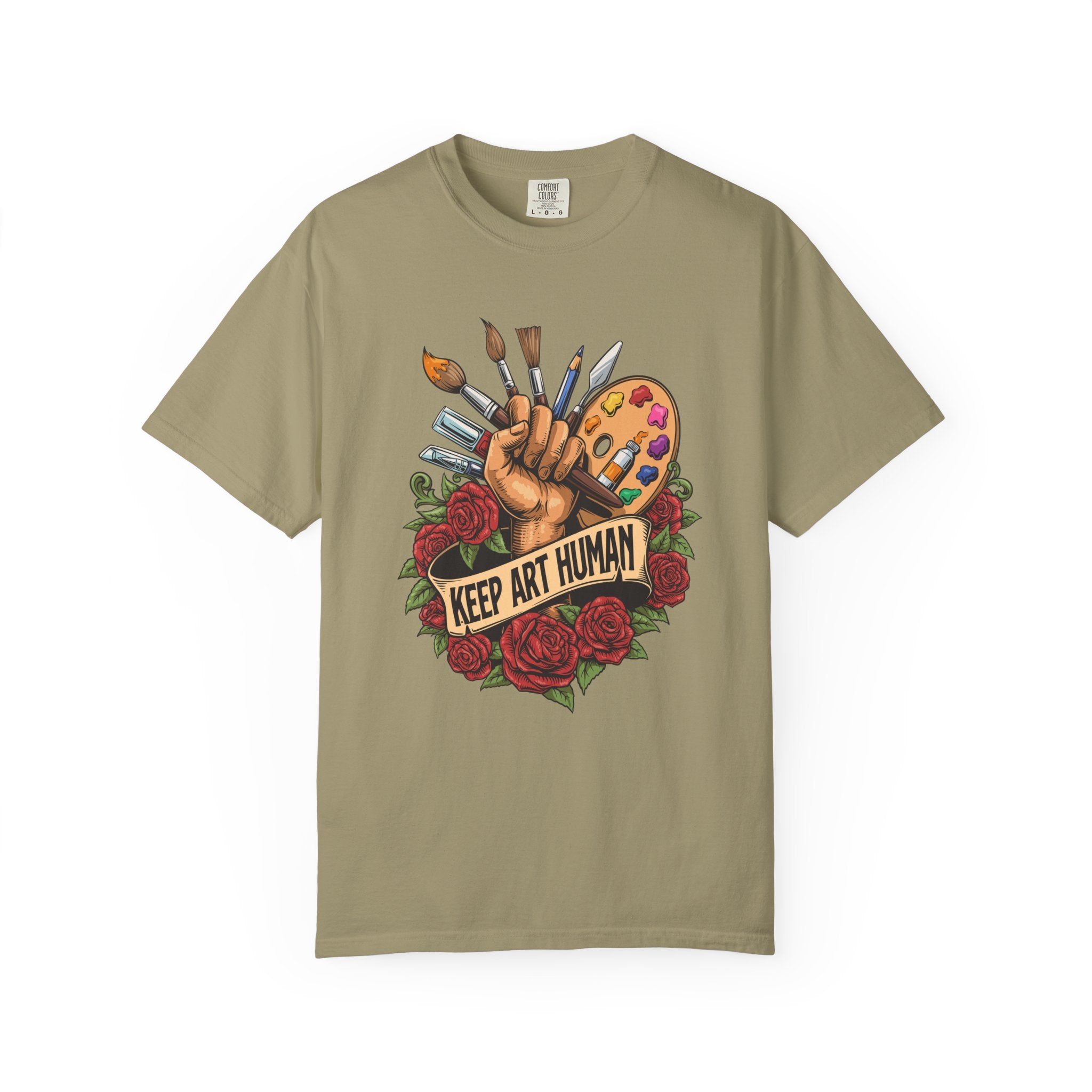 Keep Art Human T-Shirt (Front Only)