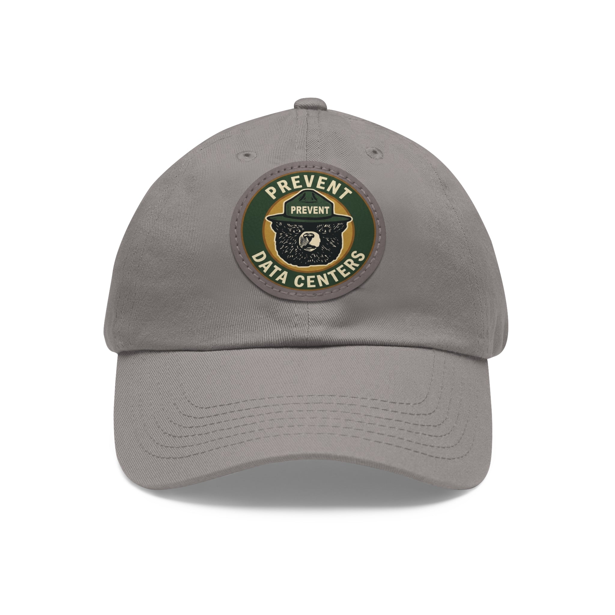 Prevent Data Centers Leather Patch Dad Hat