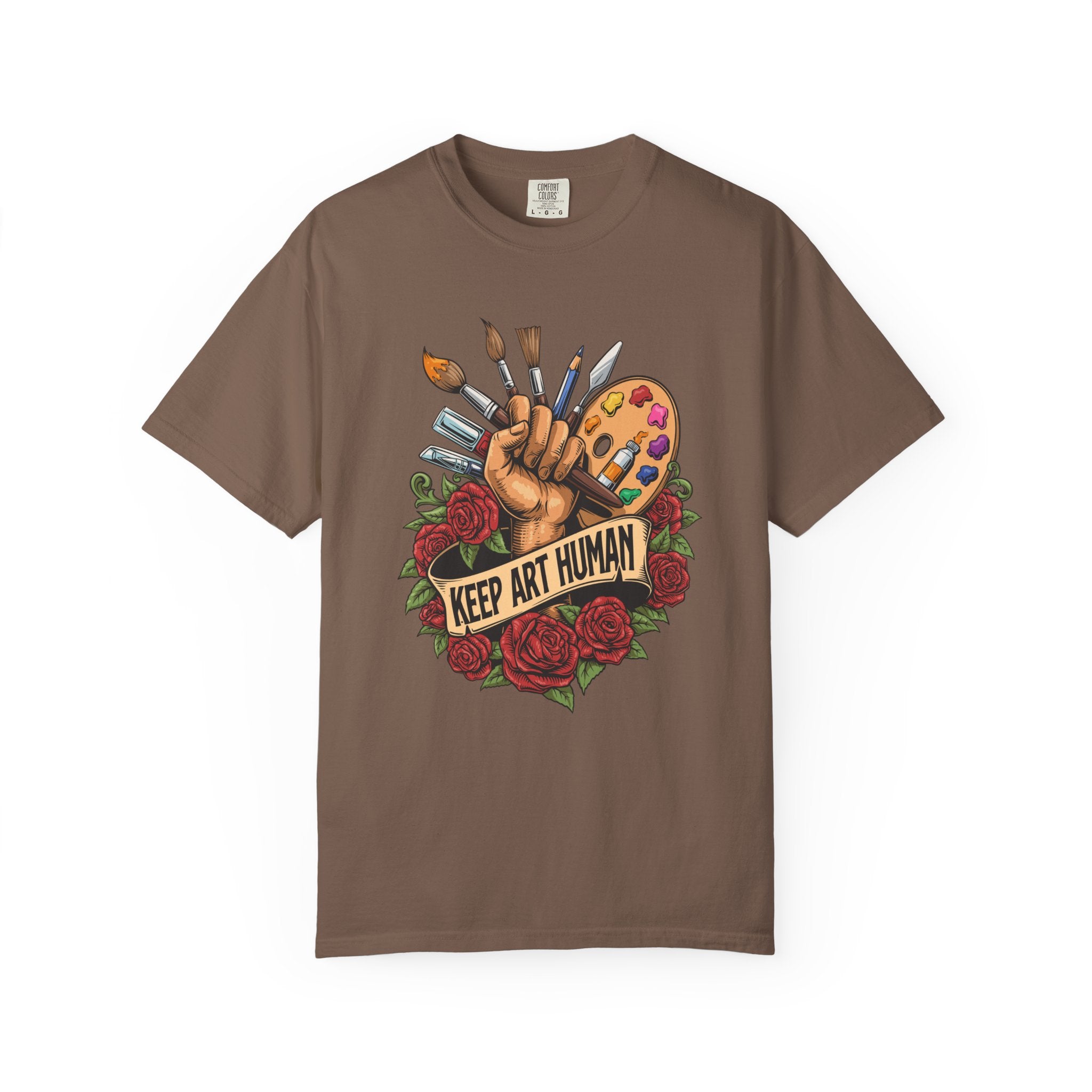Keep Art Human T-Shirt (Front Only)