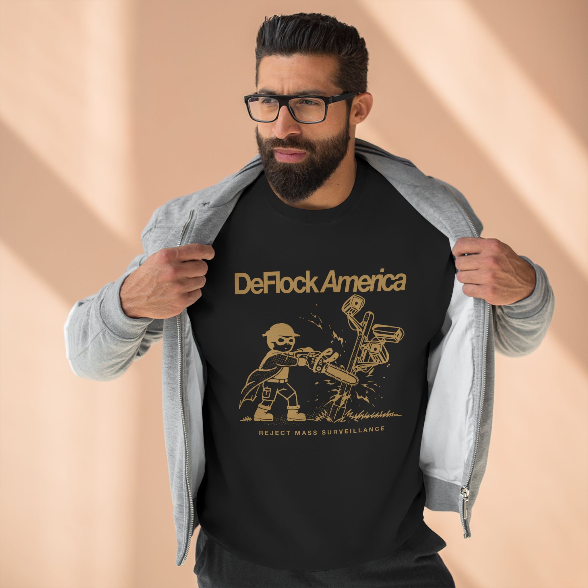 "DeFlock America" Sweatshirt (Unisex)
