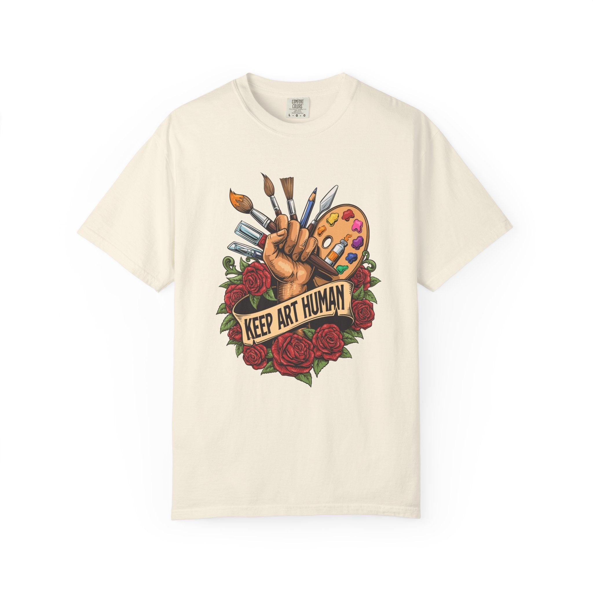 Keep Art Human T-Shirt (Front Only)