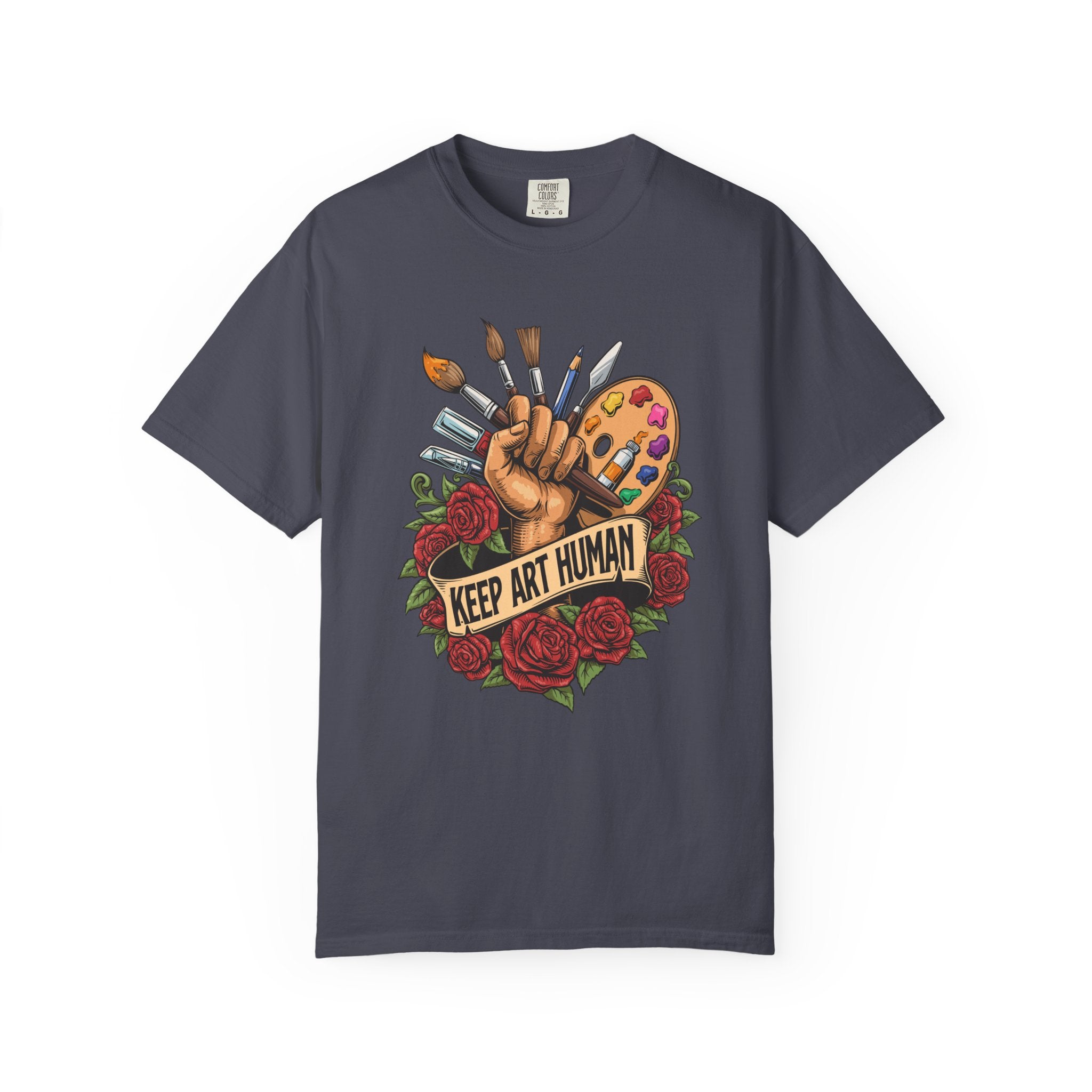Keep Art Human T-Shirt (Front Only)