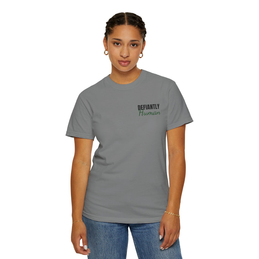 Defiantly Human Brand Identity T-shirt