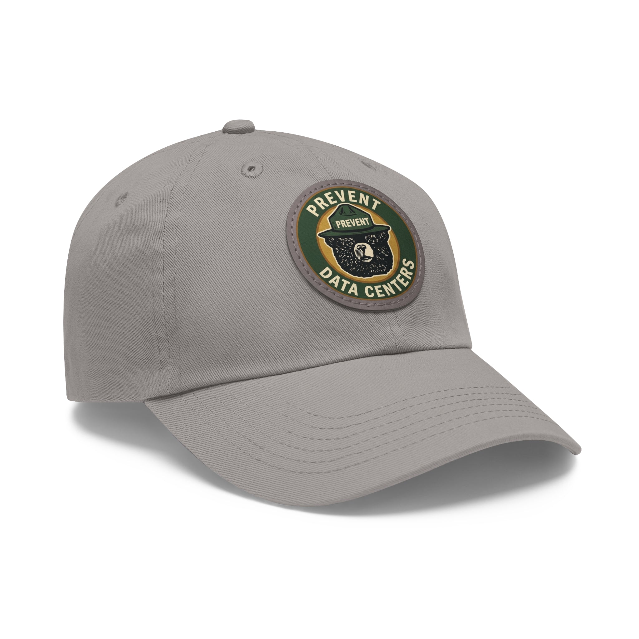 Prevent Data Centers Leather Patch Dad Hat
