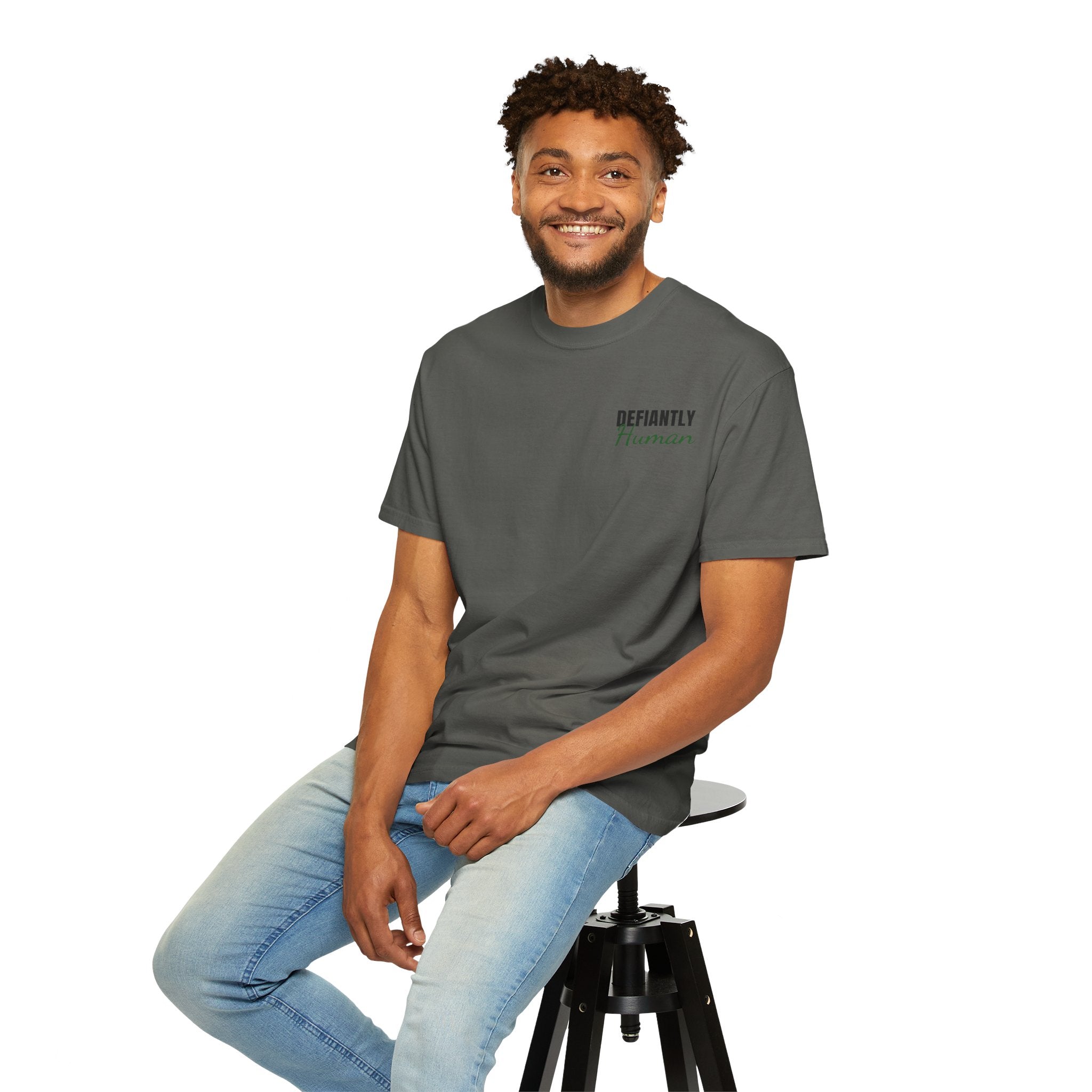 Defiantly Human Brand Identity T-shirt